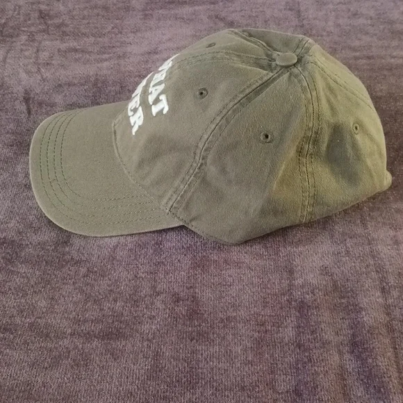 Olive 'WHAT EVER' Embroidered Baseball Cap - Picture 2 of 5